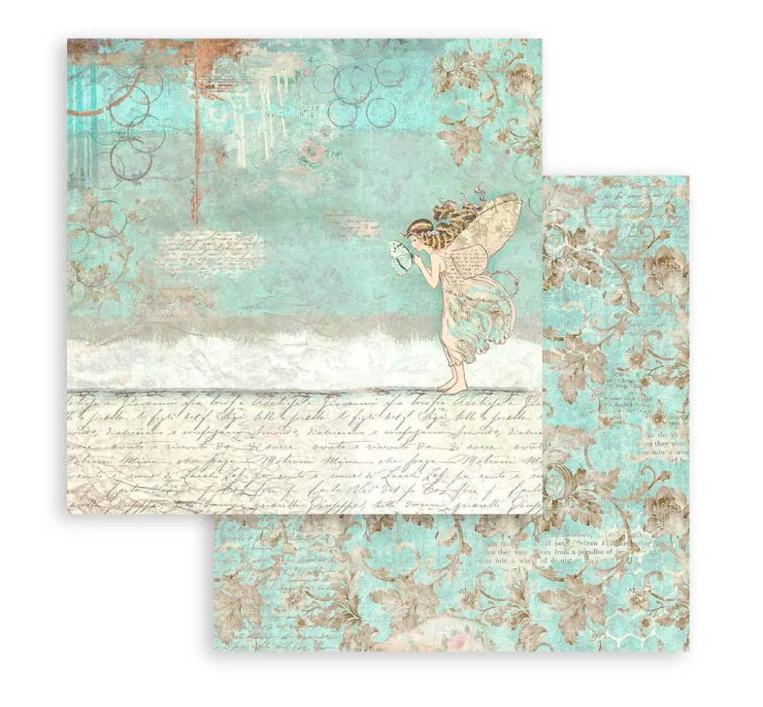 Kinder Stamperia Papier|Farb- & Motivblöcke>Scrapbooking Pad "Wonderland"