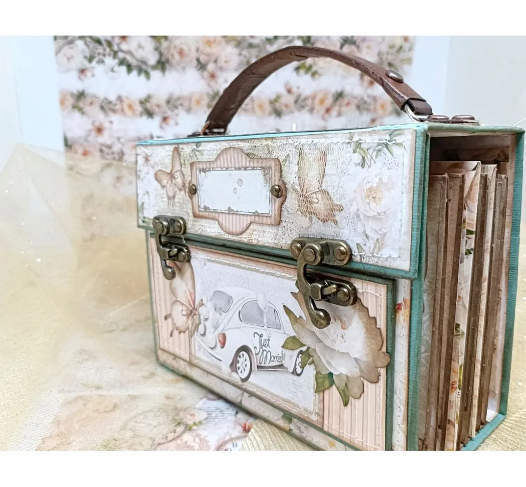 Ciao Bella Farb- & Motivblöcke|Scrapbooking>Scrapbook-Papier "Always & Forever"