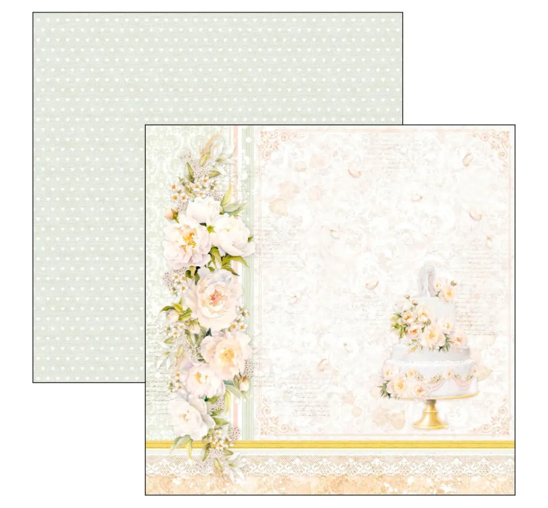 Ciao Bella Farb- & Motivblöcke|Scrapbooking>Scrapbook-Papier "Always & Forever"