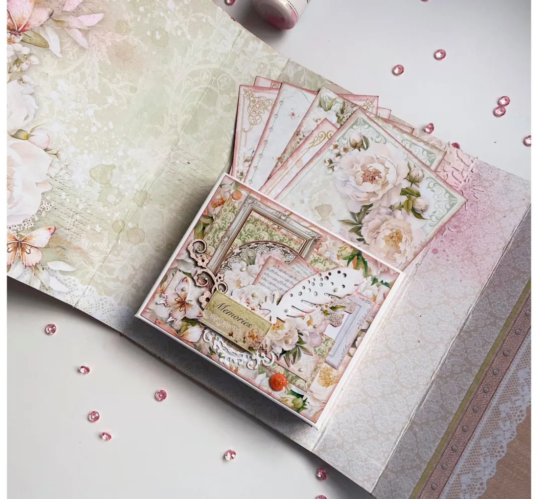 Ciao Bella Farb- & Motivblöcke|Scrapbooking>Scrapbook-Papier "Always & Forever"