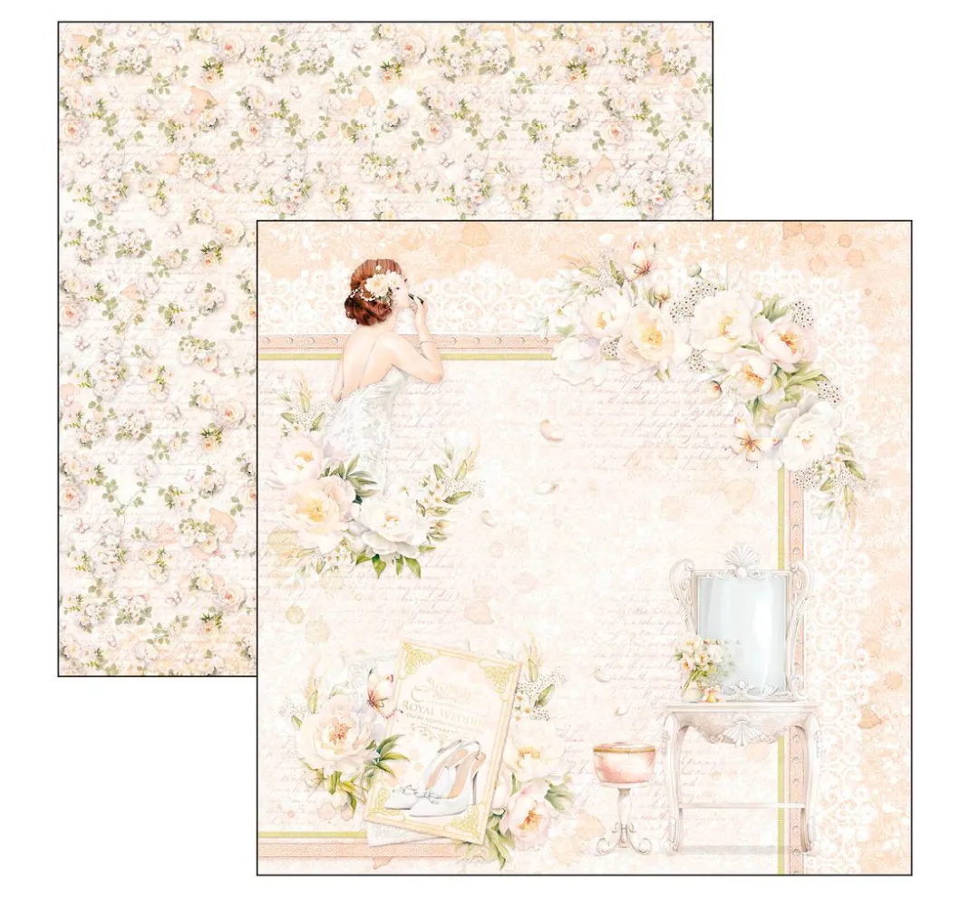 Ciao Bella Farb- & Motivblöcke|Scrapbooking>Scrapbook-Papier "Always & Forever"