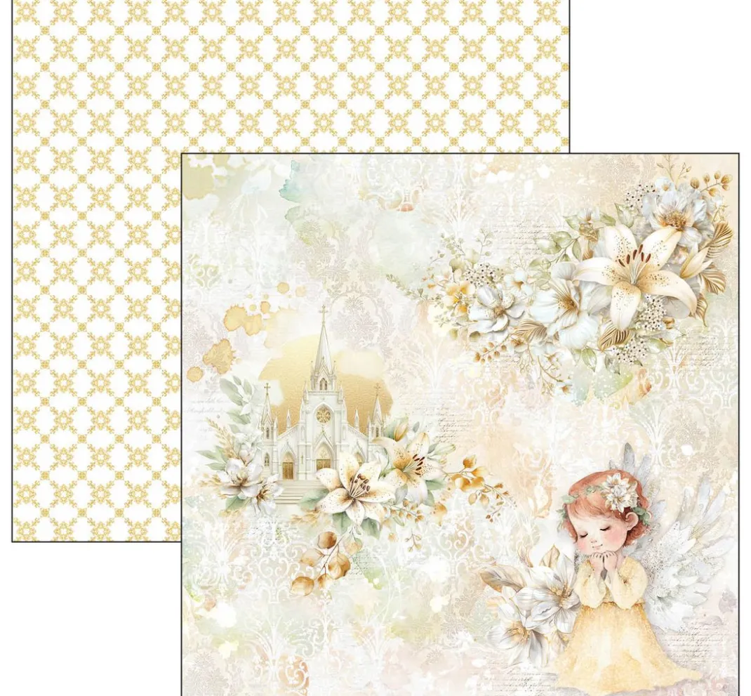 Ciao Bella Farb- & Motivblöcke|Scrapbooking>Scrapbook-Papier "Blessing Day"
