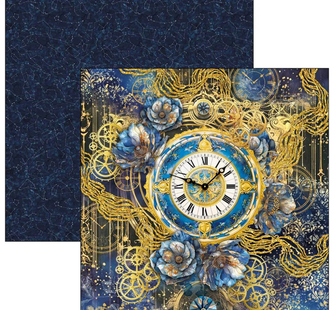 Ciao Bella Farb- & Motivblöcke|Scrapbooking>Scrapbook-Papier "Celestial"