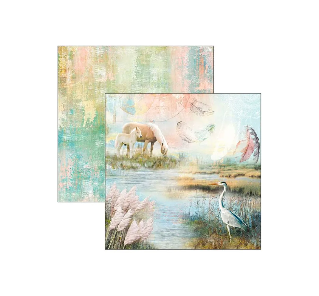 Ciao Bella Farb- & Motivblöcke|Scrapbooking>Scrapbook-Papier "delta"