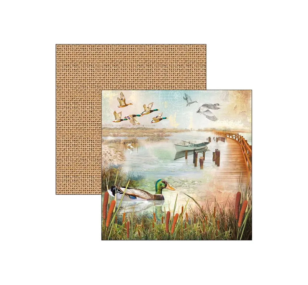 Ciao Bella Farb- & Motivblöcke|Scrapbooking>Scrapbook-Papier "delta"
