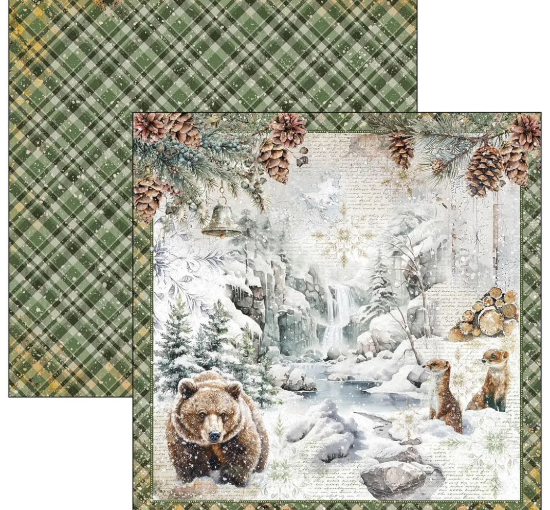 Ciao Bella Farb- & Motivblöcke|Scrapbooking>Scrapbook-Papier "Forest Tales"