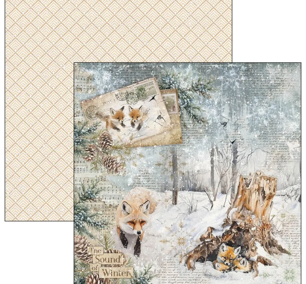 Ciao Bella Farb- & Motivblöcke|Scrapbooking>Scrapbook-Papier "Forest Tales"