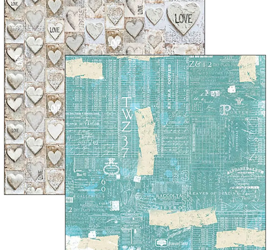 Ciao Bella Farb- & Motivblöcke|Scrapbooking>Scrapbook-Papier "Majestic Dream"