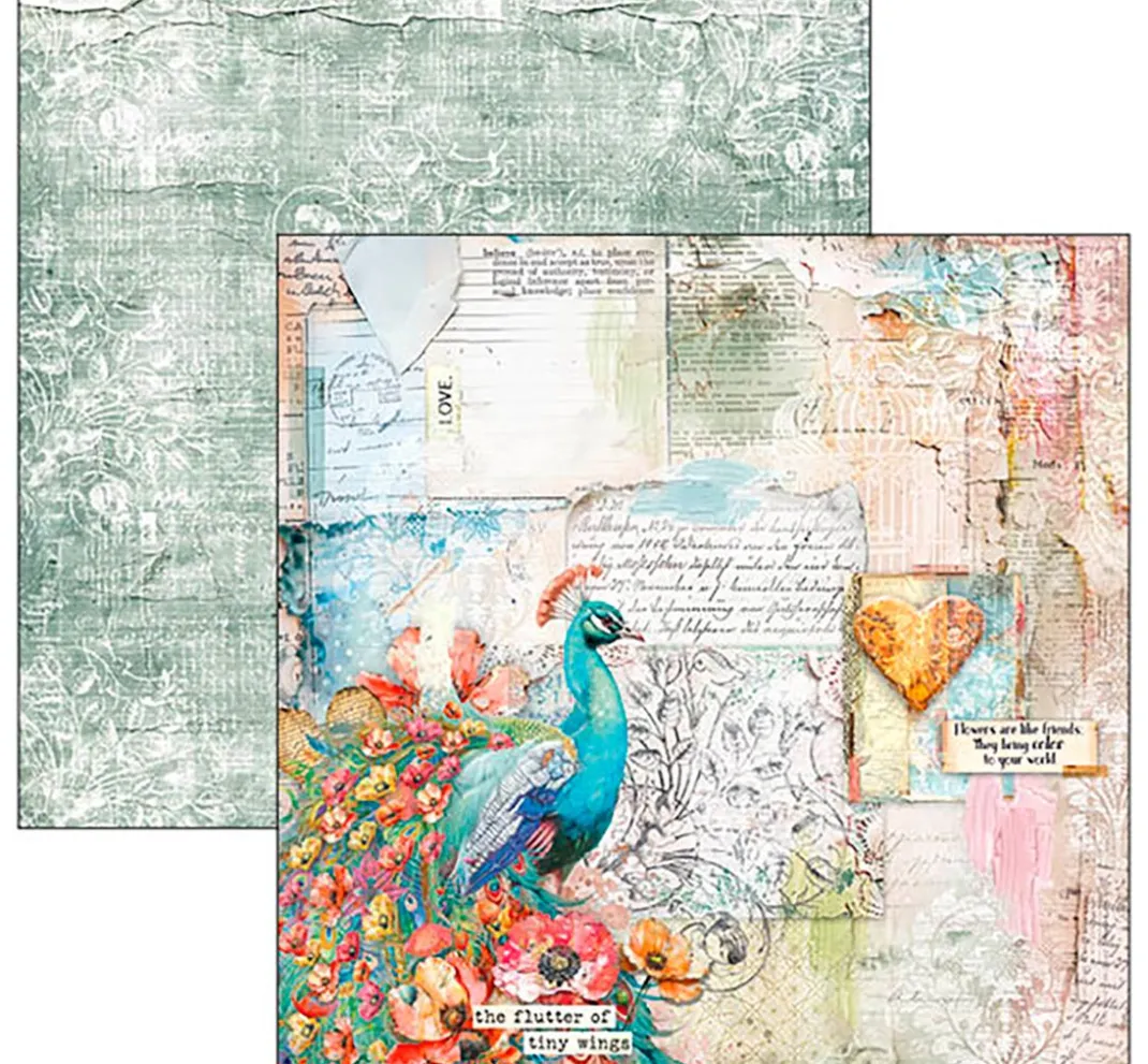 Ciao Bella Farb- & Motivblöcke|Scrapbooking>Scrapbook-Papier "Majestic Dream"
