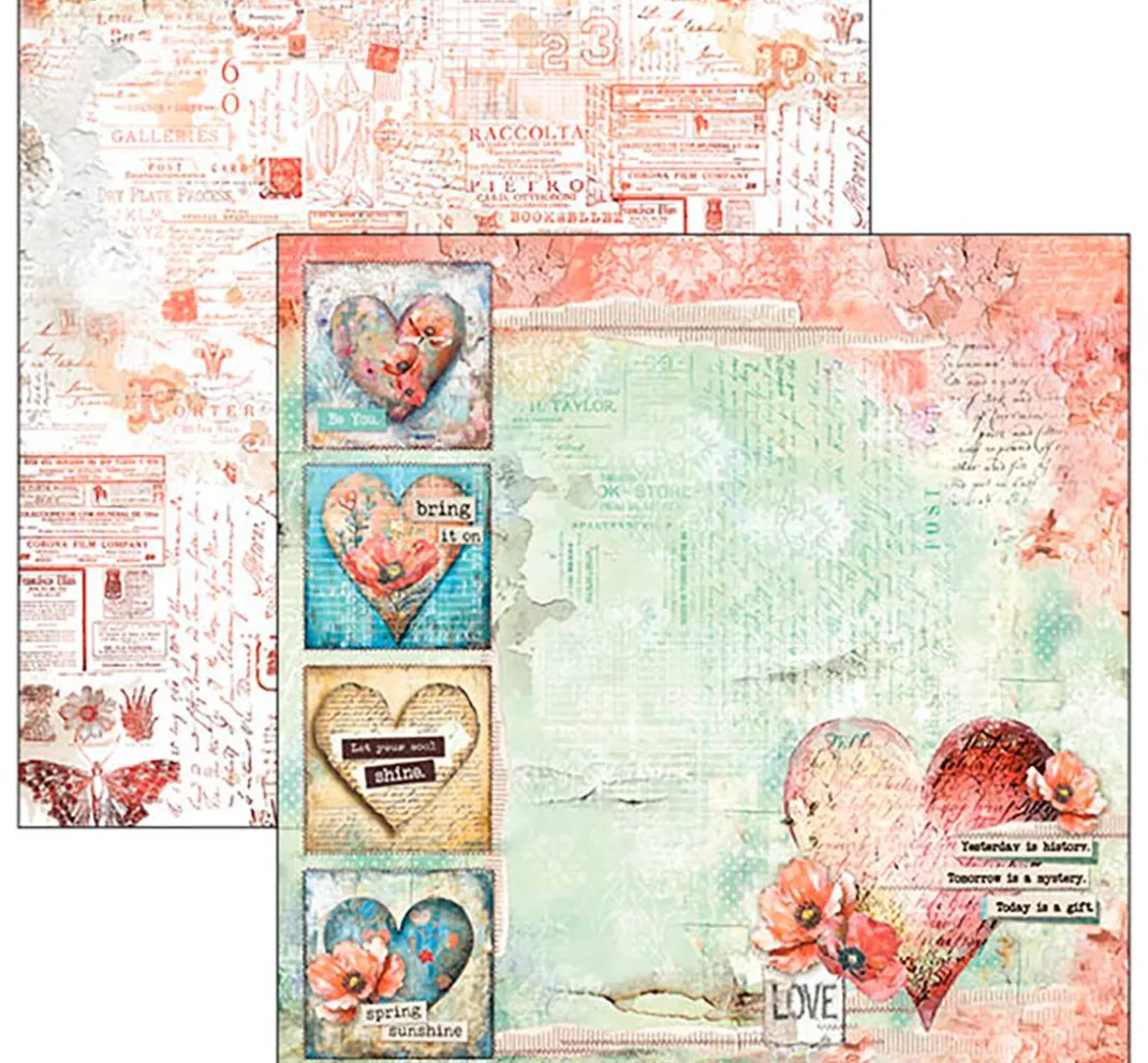 Ciao Bella Farb- & Motivblöcke|Scrapbooking>Scrapbook-Papier "Majestic Dream"