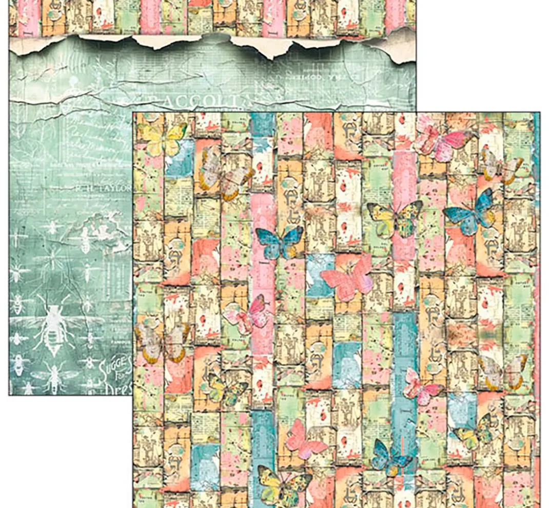 Ciao Bella Farb- & Motivblöcke|Scrapbooking>Scrapbook-Papier "Majestic Dream"