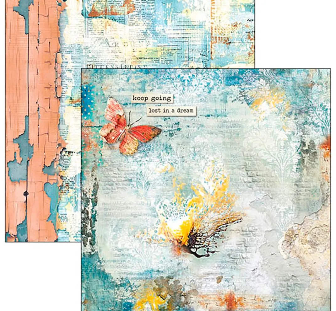 Ciao Bella Farb- & Motivblöcke|Scrapbooking>Scrapbook-Papier "Majestic Dream"