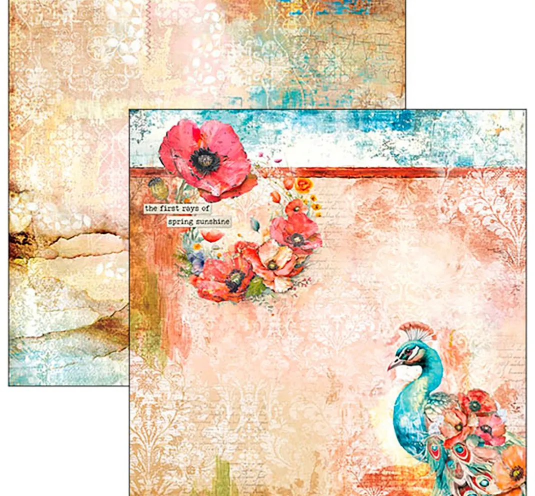 Ciao Bella Farb- & Motivblöcke|Scrapbooking>Scrapbook-Papier "Majestic Dream"