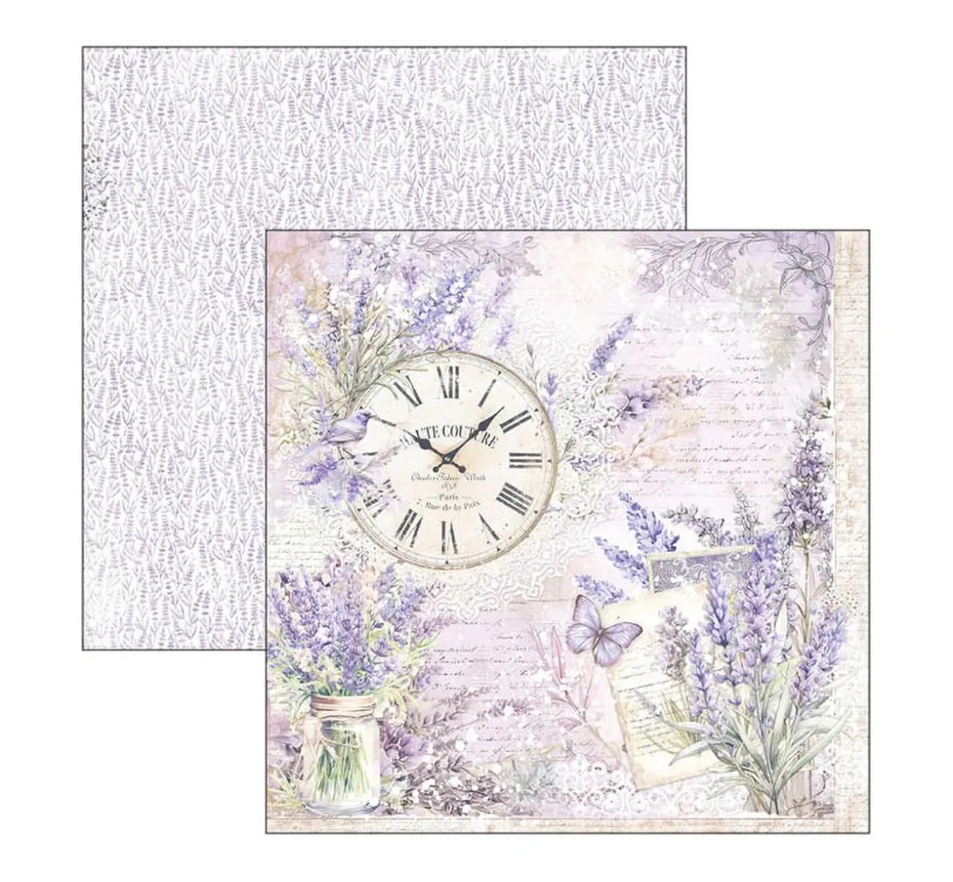 Ciao Bella Farb- & Motivblöcke|Scrapbooking>Scrapbook-Papier "Morning in Provence"