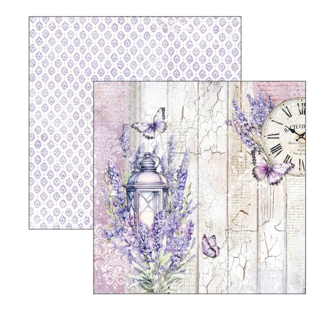 Ciao Bella Farb- & Motivblöcke|Scrapbooking>Scrapbook-Papier "Morning in Provence"