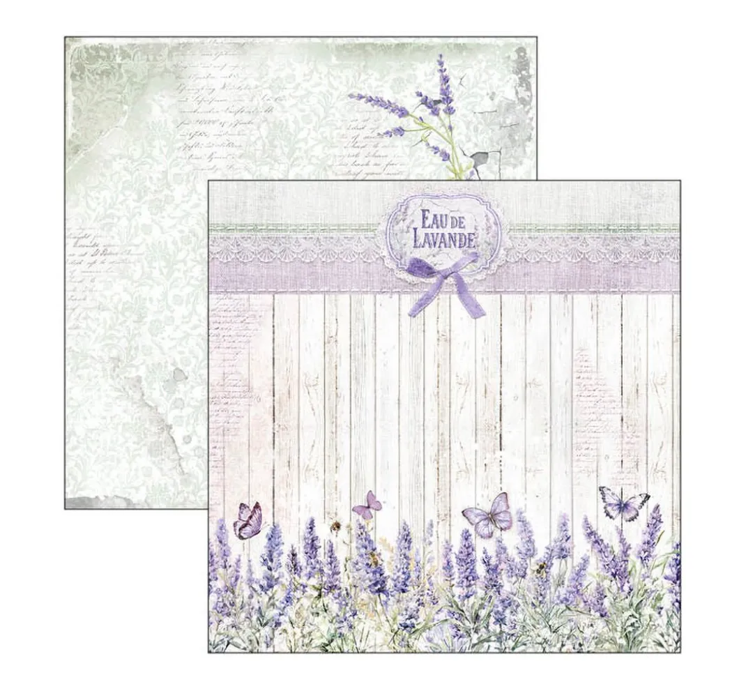 Ciao Bella Farb- & Motivblöcke|Scrapbooking>Scrapbook-Papier "Morning in Provence"