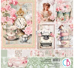 Ciao Bella Farb- & Motivblöcke|Scrapbooking>Scrapbook-Papier "Timeless Moments"