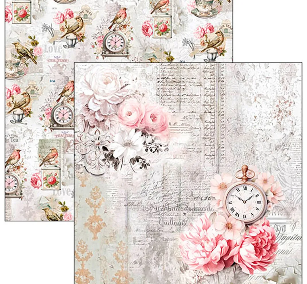 Ciao Bella Farb- & Motivblöcke|Scrapbooking>Scrapbook-Papier "Timeless Moments"