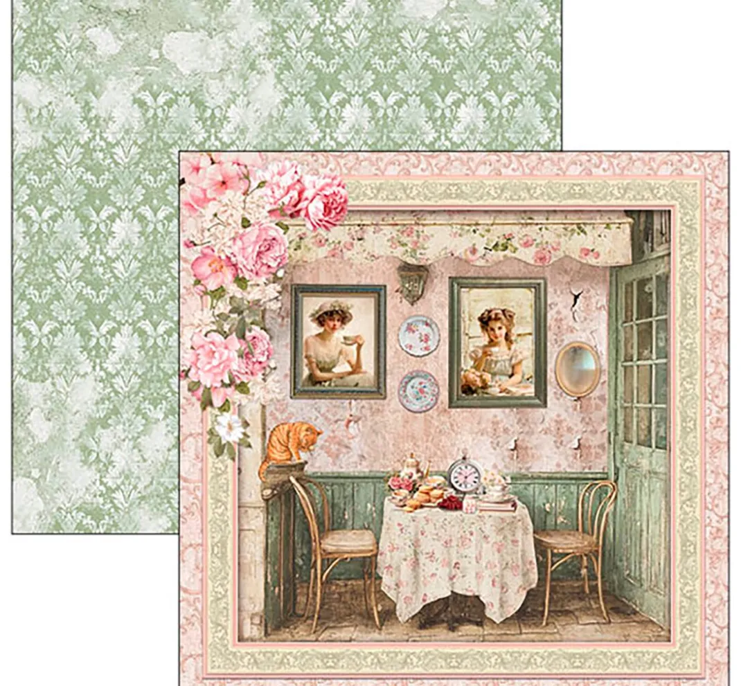 Ciao Bella Farb- & Motivblöcke|Scrapbooking>Scrapbook-Papier "Timeless Moments"