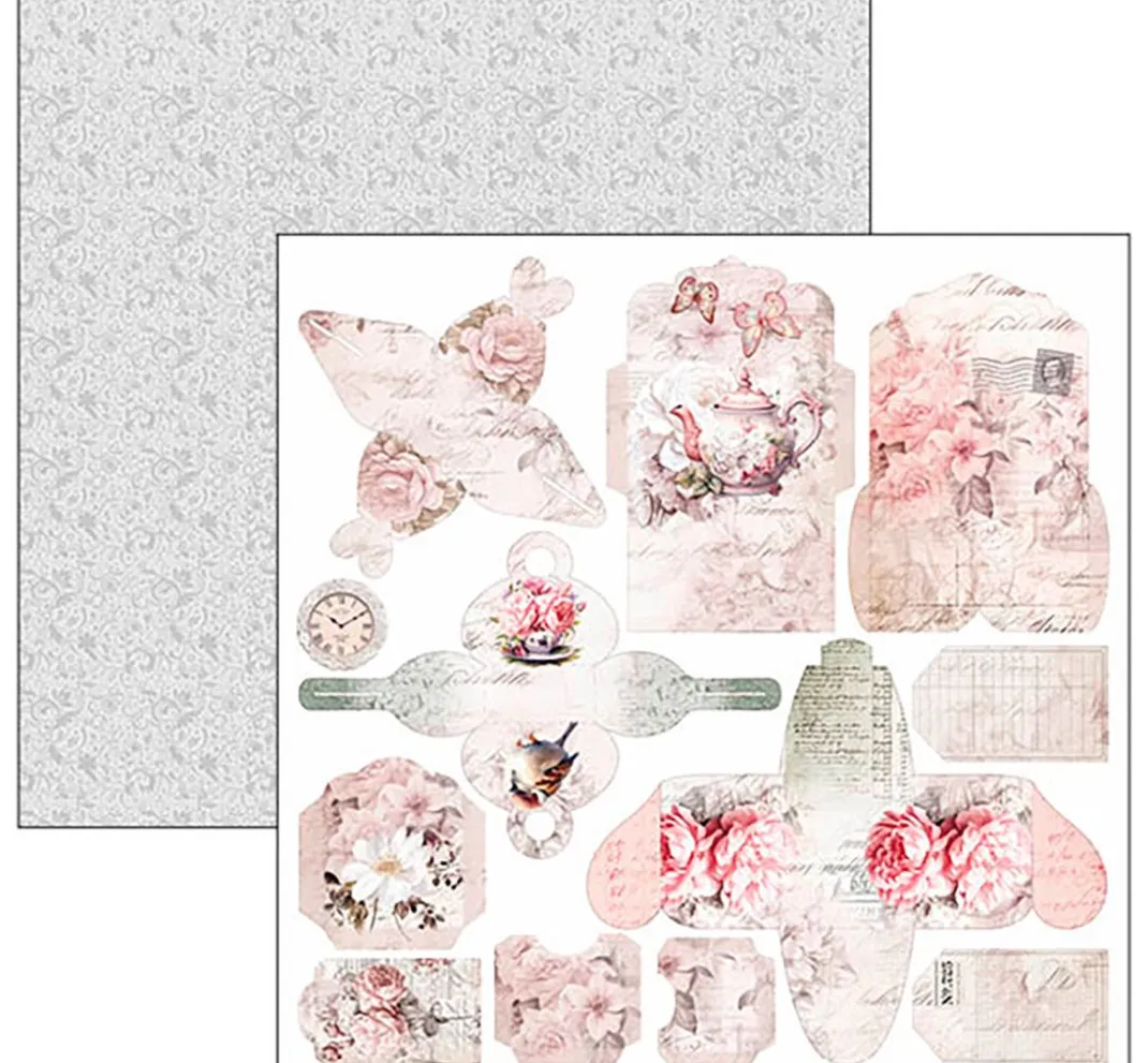 Ciao Bella Farb- & Motivblöcke|Scrapbooking>Scrapbook-Papier "Timeless Moments"