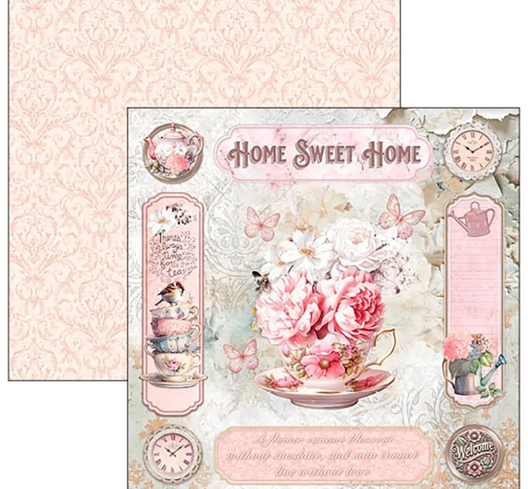 Ciao Bella Farb- & Motivblöcke|Scrapbooking>Scrapbook-Papier "Timeless Moments"
