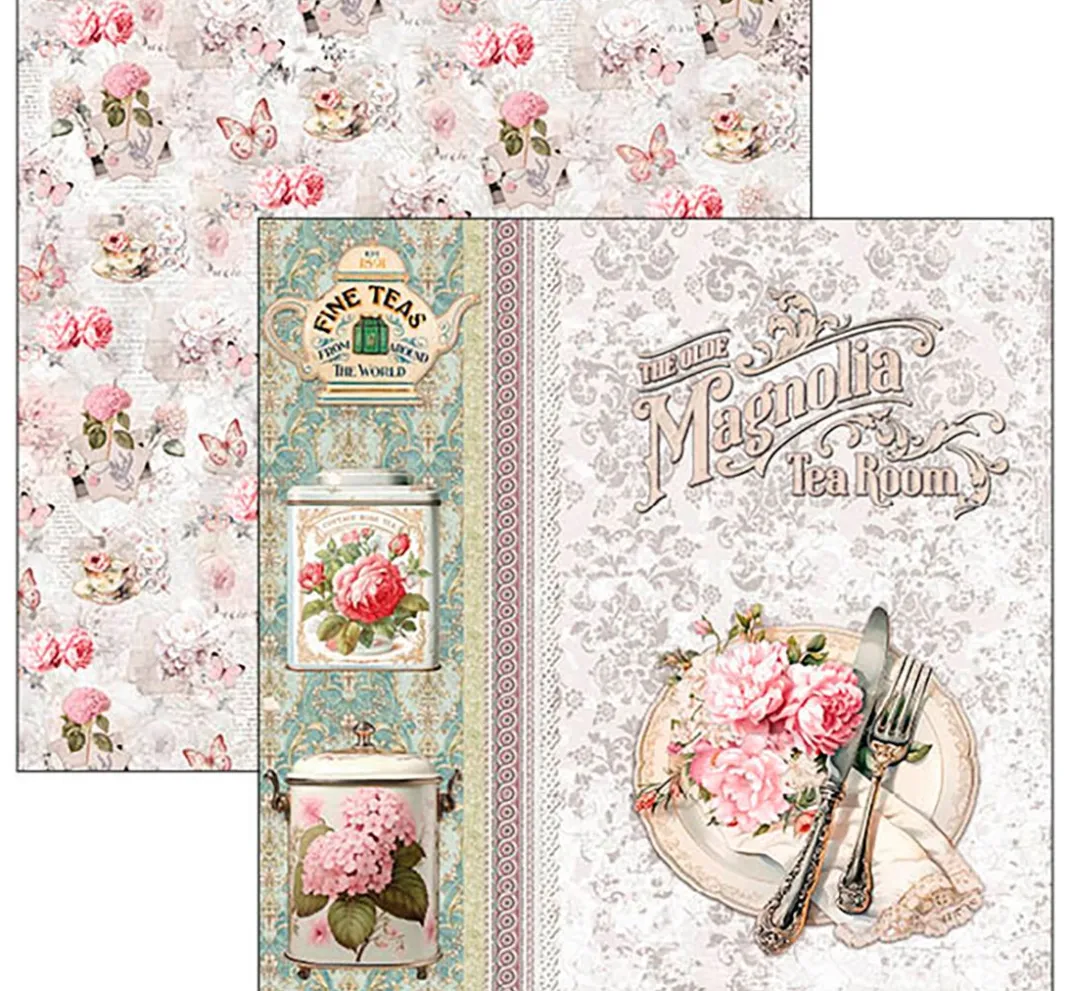 Ciao Bella Farb- & Motivblöcke|Scrapbooking>Scrapbook-Papier "Timeless Moments"