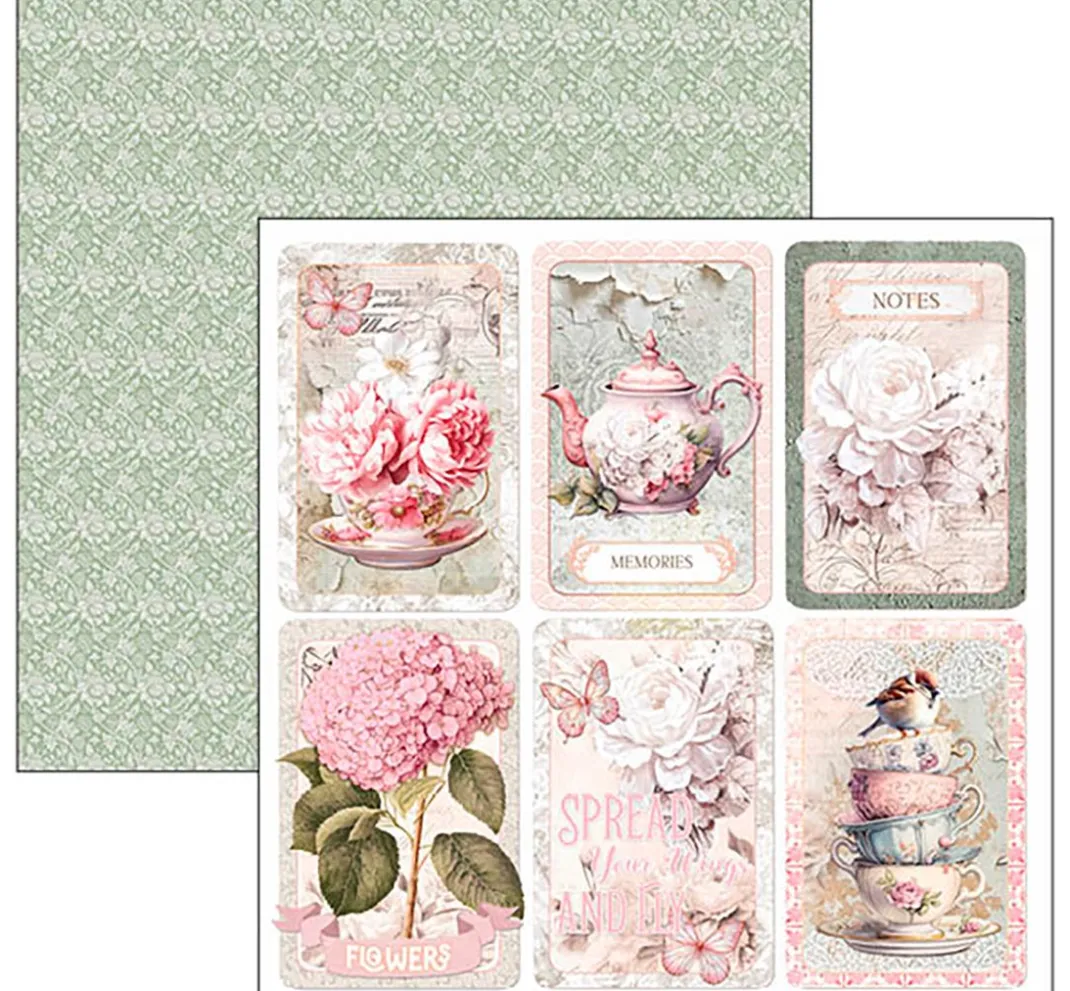 Ciao Bella Farb- & Motivblöcke|Scrapbooking>Scrapbook-Papier "Timeless Moments"
