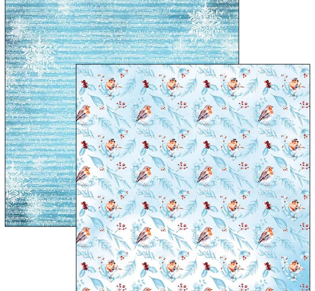 Kinder Ciao Bella Papier|Farb- & Motivblöcke>Scrapbook-Papier "Winter Journey"