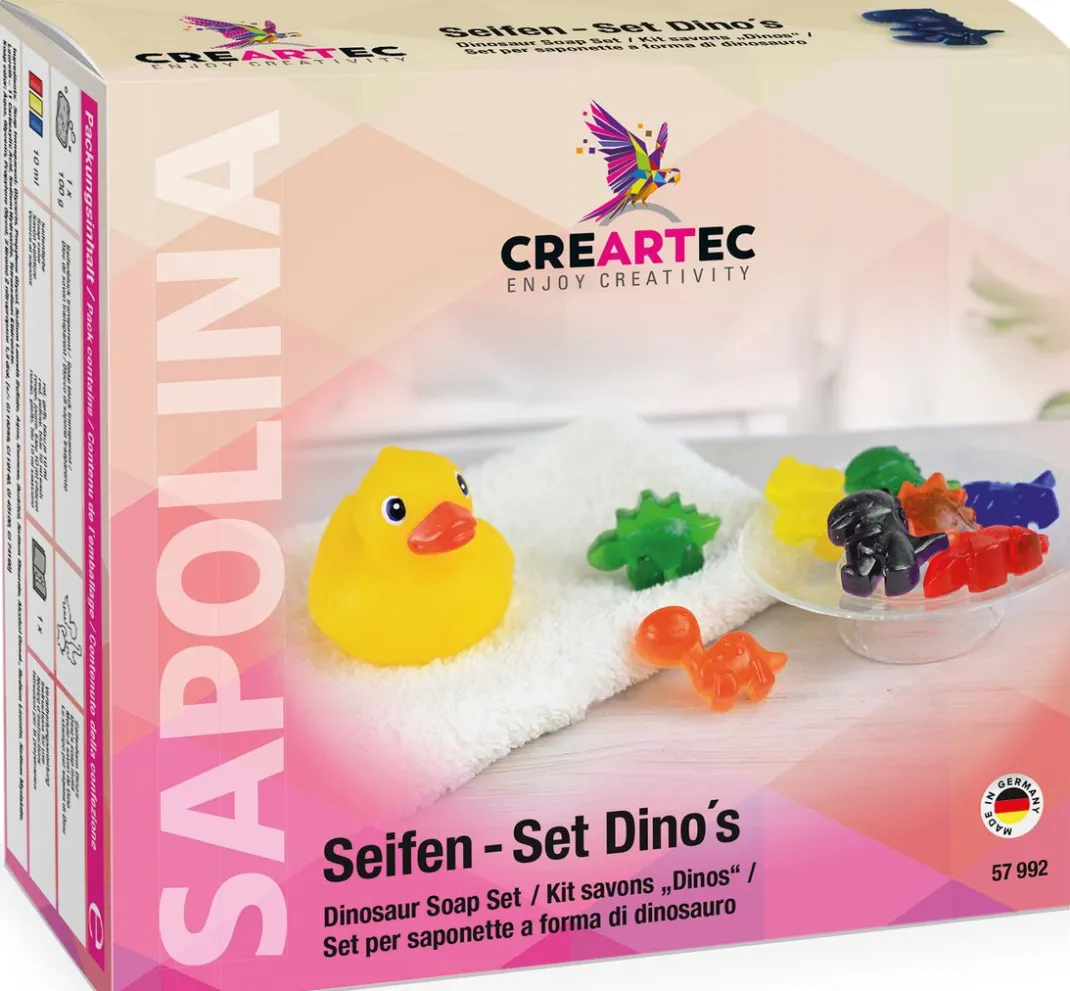 CREARTEC Seifen-Design|Bastelsets>Seifen-Set "Dinos"