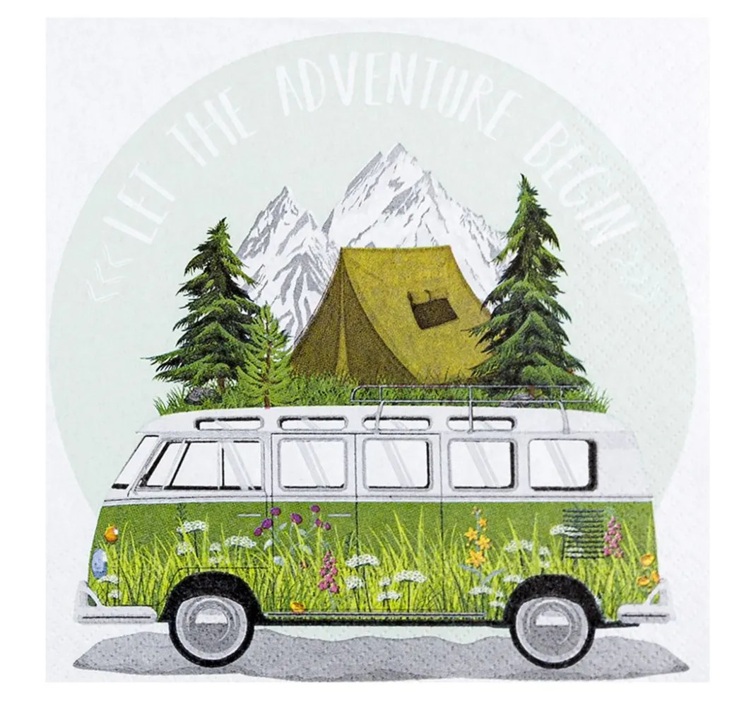 HOME FASHION Sommer|Alltäglich>Serviette "Adventure"