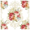 Ambiente Sommer|Serviettentechnik>Serviette "Blumenbouquet"