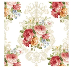 Ambiente Sommer|Serviettentechnik>Serviette "Blumenbouquet"