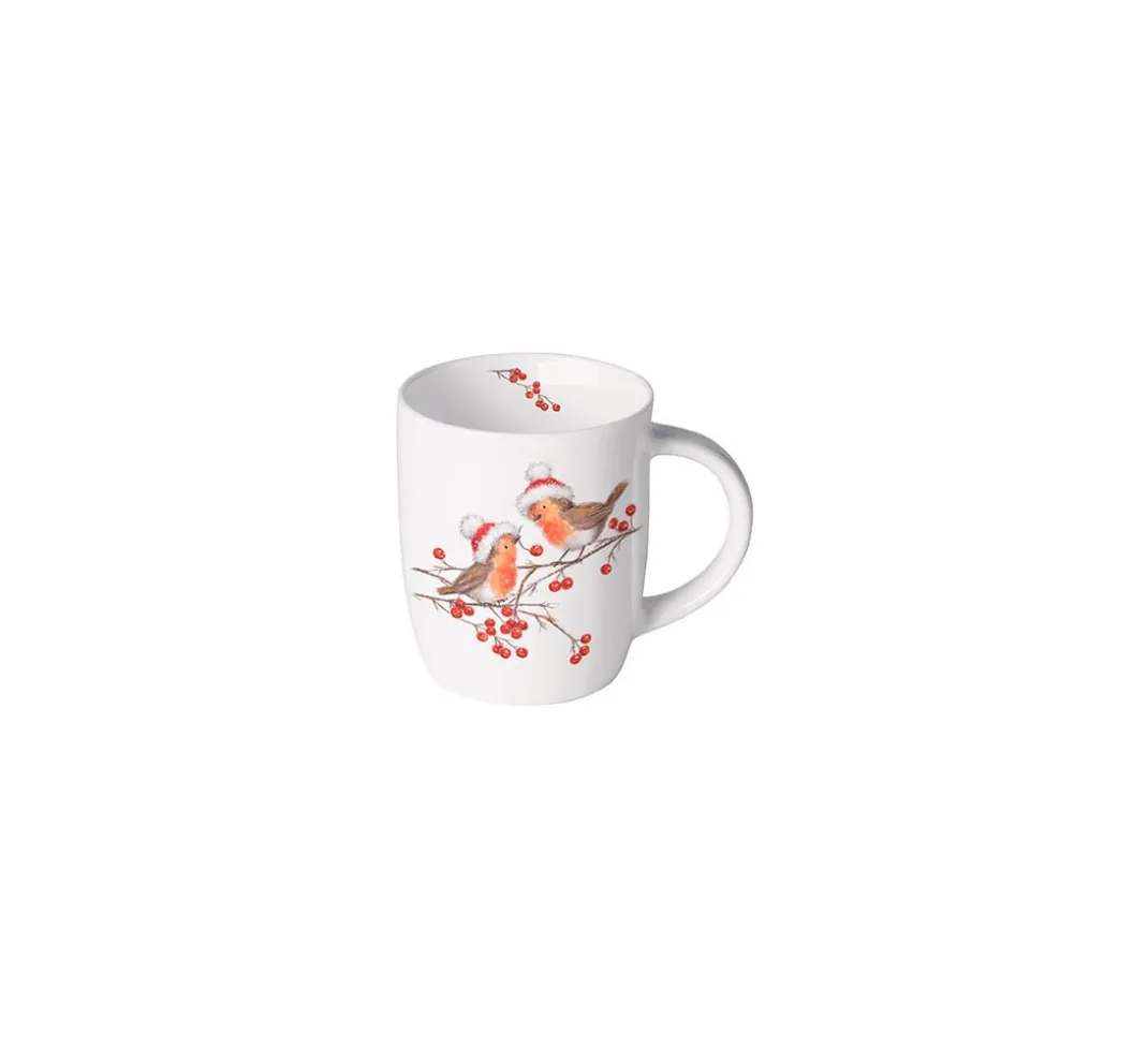 Ambiente Weihnachten|Serviettentechnik>Serviette "Christmas Robins"
