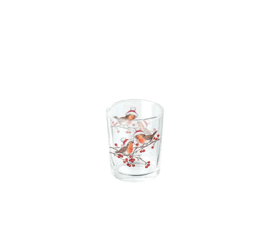 Ambiente Weihnachten|Serviettentechnik>Serviette "Christmas Robins"
