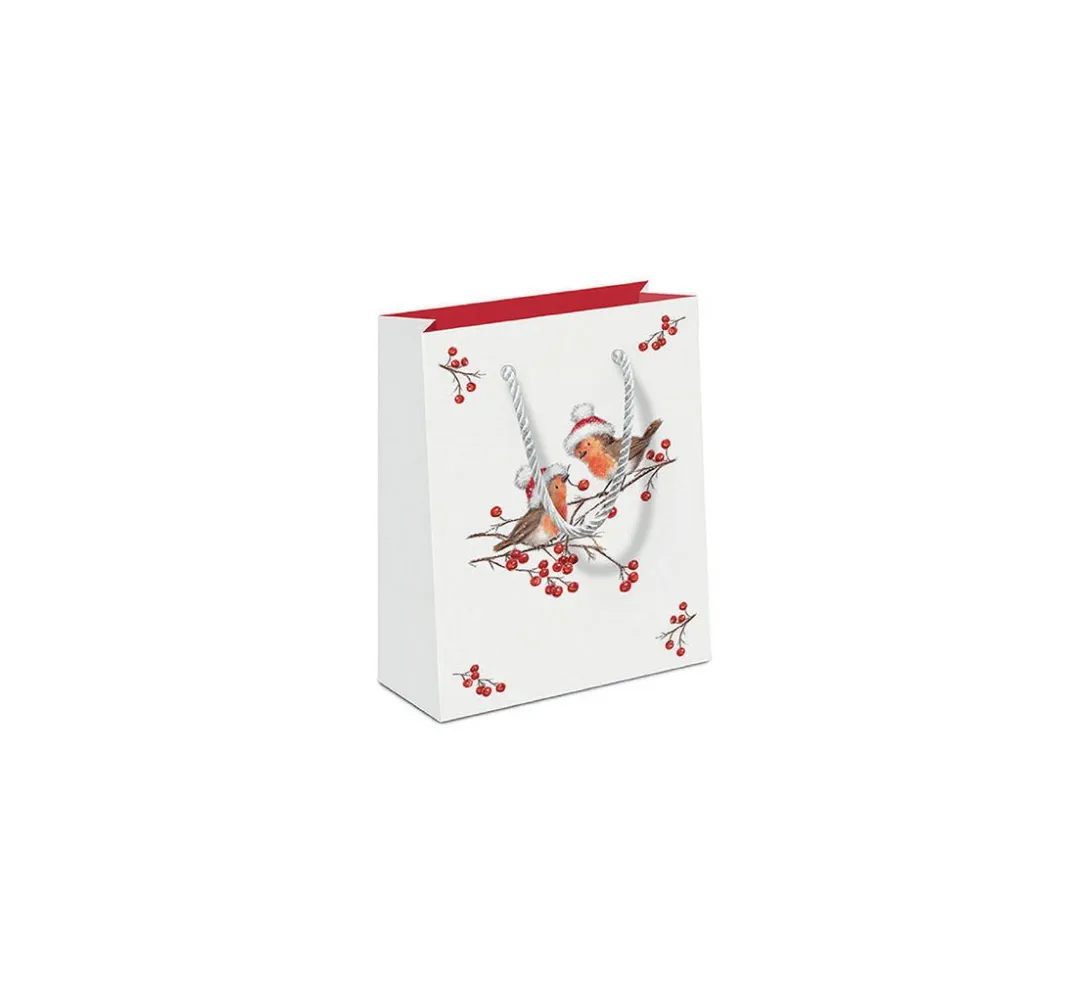 Ambiente Weihnachten|Serviettentechnik>Serviette "Christmas Robins"