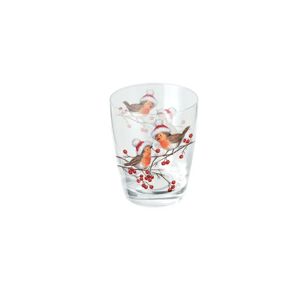 Ambiente Weihnachten|Serviettentechnik>Serviette "Christmas Robins"