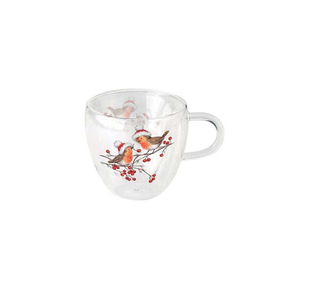 Ambiente Weihnachten|Serviettentechnik>Serviette "Christmas Robins"