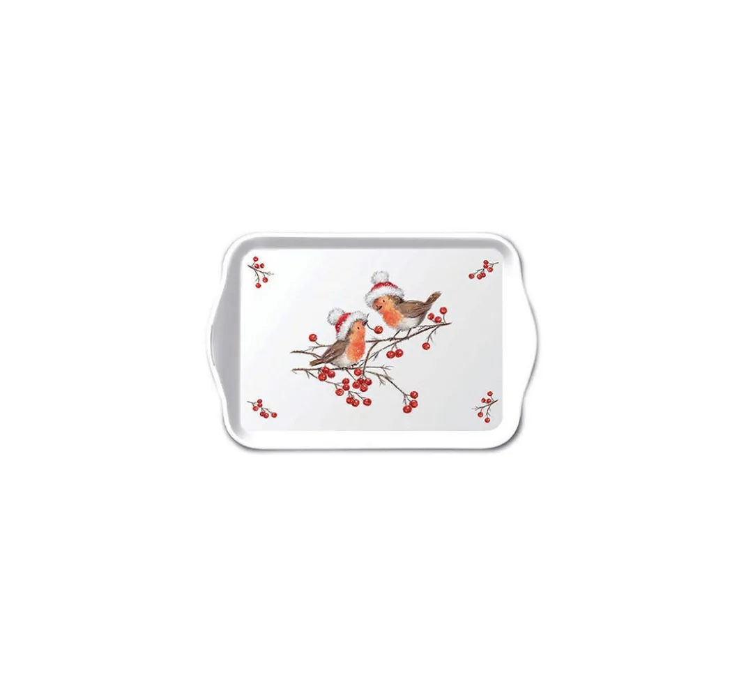 Ambiente Weihnachten|Serviettentechnik>Serviette "Christmas Robins"