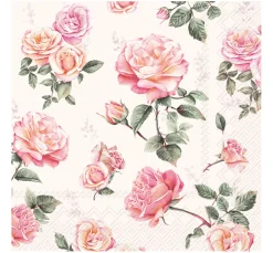 IHR Frühling|Serviettentechnik>Serviette "Classic Roses"