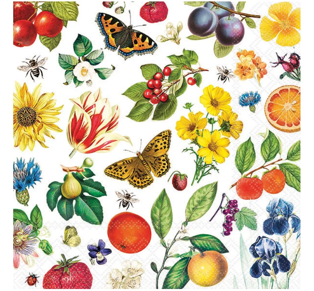 Ambiente Sommer|Serviettentechnik>Serviette "Colourful Year"