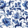 Ambiente Serviettentechnik|Alltäglich>Serviette "Delft blue Florals"