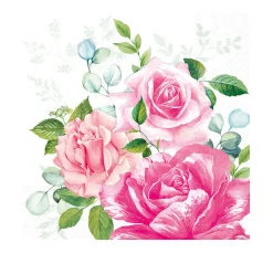 IHR Sommer|Frühling>Serviette "Edelrose Beverly"