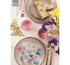 HOME FASHION Sommer|Frühling>Serviette "Frühlingstreffen"