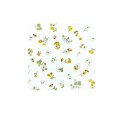 Ambiente Frühling|Serviettentechnik>Serviette "Gänseblümchen und Bienen"