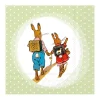 IHR Ostern|Serviettentechnik>Serviette "Hans und Gretchen"