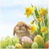 Ambiente Ostern|Serviettentechnik>Serviette "Hase Fluffy"