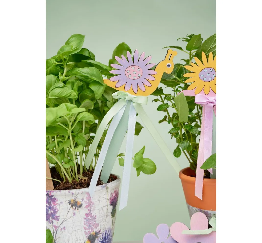 Ambiente Alltäglich|Frühling>Serviette "Hummeln und Blumen"