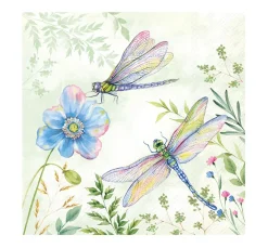 IHR Sommer|Frühling>Serviette "Libellen"