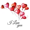 Ambiente Serviettentechnik>Serviette "Love Balloons"