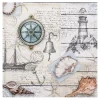 HOME FASHION Maritim|Serviettentechnik>Serviette "Nautical Feeling"